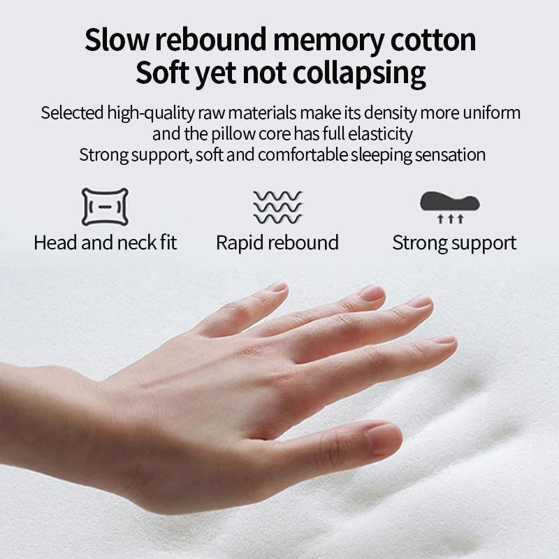 Releva™ Ergonomic Pillow for Neck Pain Relief & Deep Sleep
